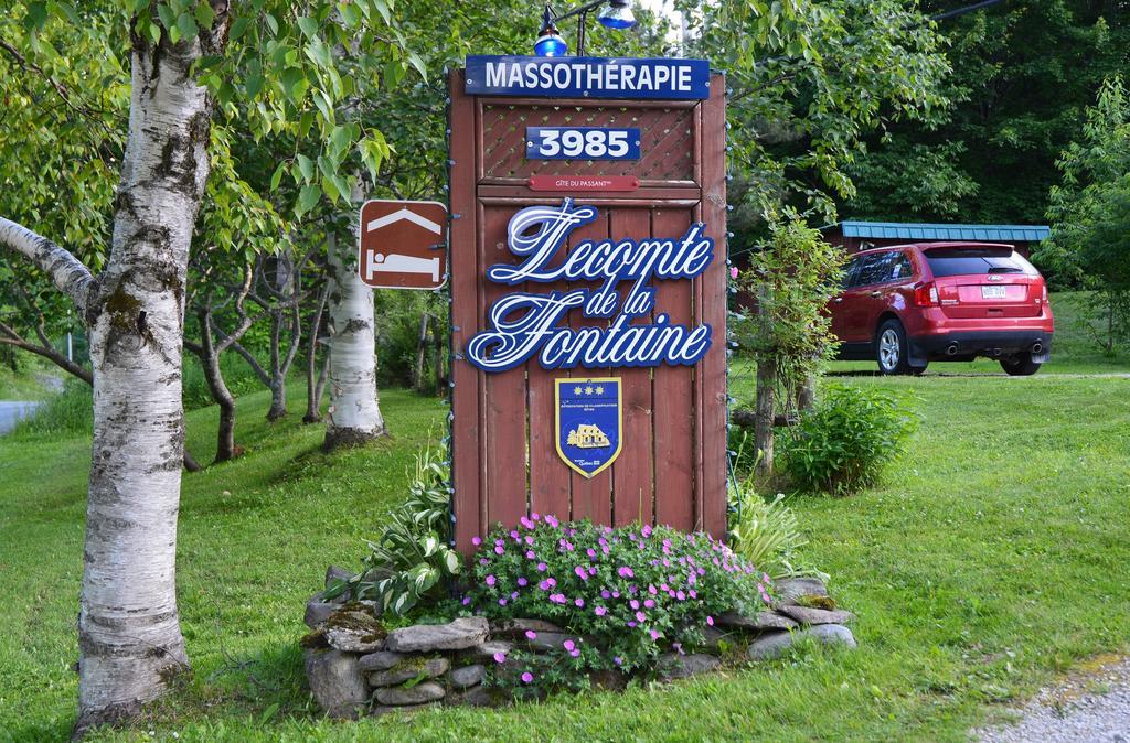 Lecomte De La Fontaine Villa North Hatley Eksteriør bilde